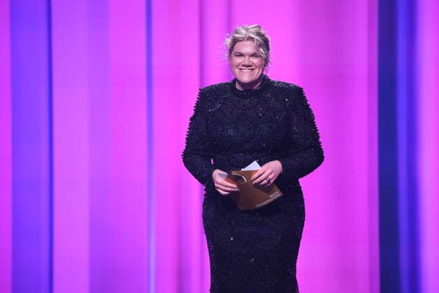 DEUTSCHER FILMPREIS 2026 - SHOW Gisa Flake Laudatorin BESTE TONGESTALTUNG bei der Verleihung DEUTSCHER FILMPREIS 2026 in Berlin *** GERMAN FILM AWARD 2026 SHOW Gisa Flake Laudator BEST SOUND DESIGN at the GERMAN FILM AWARD 2026 ceremony in Berlin Copyright: xEventpressxFuhrx