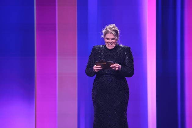 DEUTSCHER FILMPREIS 2026 - SHOW Gisa Flake Laudatorin BESTE TONGESTALTUNG bei der Verleihung DEUTSCHER FILMPREIS 2026 in Berlin *** GERMAN FILM AWARD 2026 SHOW Gisa Flake Laudator BEST SOUND DESIGN at the GERMAN FILM AWARD 2026 ceremony in Berlin Copyright: xEventpressxFuhrx