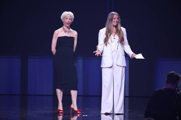 DEUTSCHER FILMPREIS 2026 - SHOW Nina und Katja Eichinger Laudatorinnen BERND EICHINGER PREIS bei der Verleihung DEUTSCHER FILMPREIS 2026 in Berlin *** GERMAN FILM AWARD 2026 SHOW Nina and Katja Eichinger present the BERND EICHINGER AWARD at the GERMAN FILM AWARD 2026 ceremony in Berlin Copyright: xEventpressxFuhrx