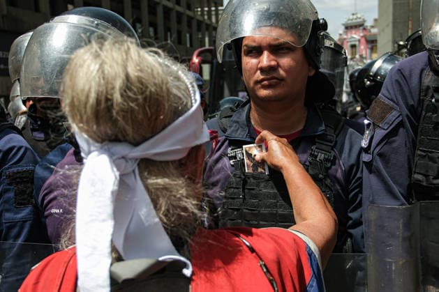 Retirees protest in Caracas on Senior Citizens’ Day over living conditions CARACAS, VENEZUELA - MAY 29: Retirees and pensioners gather at the corner of Salas Street on Senior Citizens’ Day to protest and demand improved living conditions, including a fair increase in pensions and access to essential social benefits, in Caracas, Venezuela, on May 29, 2026. Representatives from various sectors, including education, health, and universities, submit formal complaints and documents calling for dignified pensions, improved healthcare, and recovery of purchasing power. Diko Betancourt Anadolu Caracas Venezuela. Editorial use only. Please get in touch for any other usage.  Copyright: x2026xAnadoluxDikoxBetancourtx