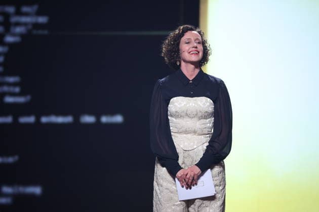 DEUTSCHER FILMPREIS 2026 - SHOW Maria Schrader Laudatorin BESTES DREHBUCH bei der Verleihung DEUTSCHER FILMPREIS 2026 in Berlin *** GERMAN FILM AWARD 2026 SHOW Maria Schrader Laudator BEST SCREENWRITING at the GERMAN FILM AWARD 2026 ceremony in Berlin Copyright: xEventpressxFuhrx