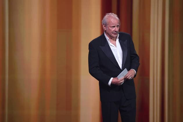 DEUTSCHER FILMPREIS 2026 - SHOW Leander Haußmann Laudator BESTE MÄNNLICHE HAUPTROLLE bei der Verleihung DEUTSCHER FILMPREIS 2026 in Berlin *** GERMAN FILM AWARD 2026 SHOW Leander Haußmann Laudator BEST MALE MAIN CONTROL at the GERMAN FILM AWARD 2026 ceremony in Berlin Copyright: xEventpressxFuhrx