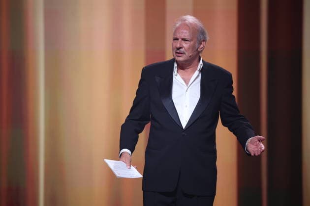 DEUTSCHER FILMPREIS 2026 - SHOW Leander Haußmann Laudator BESTE MÄNNLICHE HAUPTROLLE bei der Verleihung DEUTSCHER FILMPREIS 2026 in Berlin *** GERMAN FILM AWARD 2026 SHOW Leander Haußmann Laudator BEST MALE MAIN CONTROL at the GERMAN FILM AWARD 2026 ceremony in Berlin Copyright: xEventpressxFuhrx
