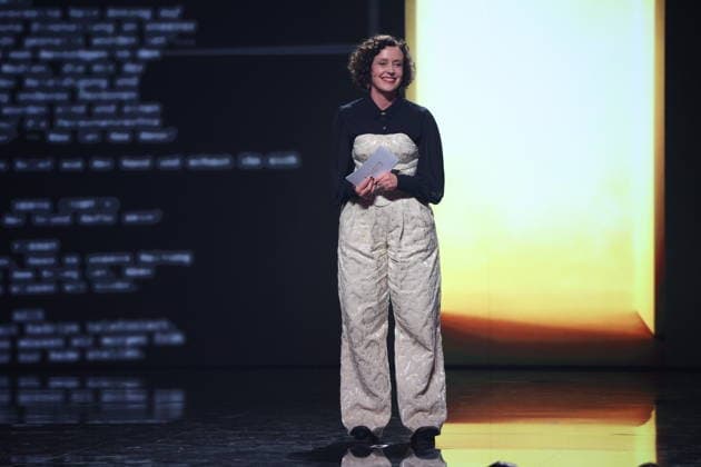 DEUTSCHER FILMPREIS 2026 - SHOW Maria Schrader Laudatorin BESTES DREHBUCH bei der Verleihung DEUTSCHER FILMPREIS 2026 in Berlin *** GERMAN FILM AWARD 2026 SHOW Maria Schrader Laudator BEST SCREENWRITING at the GERMAN FILM AWARD 2026 ceremony in Berlin Copyright: xEventpressxFuhrx