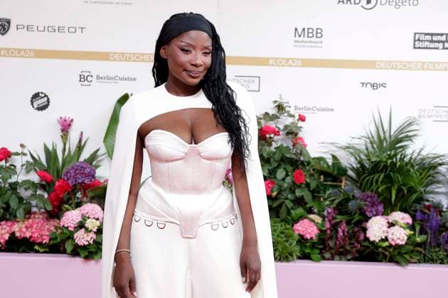 29.05.2026, Nikeata Thompson, bei der Verleihung des Deutscher Filmpreis, 2026, Lola, in Berlin, Roter Teppich, *** 29 05 2026, Nikeata Thompson, at the presentation of the German Film Award, 2026, Lola, in Berlin, Red Carpet,