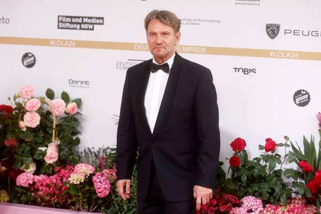 29.05.2026, Thure Riefenstein, bei der Verleihung des Deutscher Filmpreis, 2026, Lola, in Berlin, Roter Teppich, *** 29 05 2026, Thure Riefenstein, at the award ceremony of the German Film Award, 2026, Lola, in Berlin, Red Carpet,