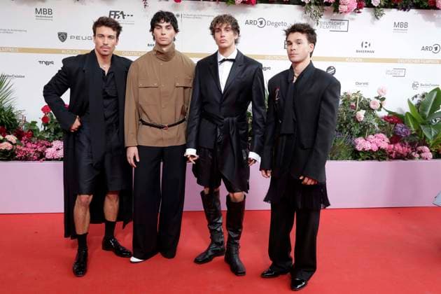 29.05.2026, The Elevator Boys, bei der Verleihung des Deutscher Filmpreis, 2026, Lola, in Berlin, Roter Teppich, *** 29 05 2026, The Elevator Boys, at the German Film Award, 2026, Lola, in Berlin, Red Carpet,
