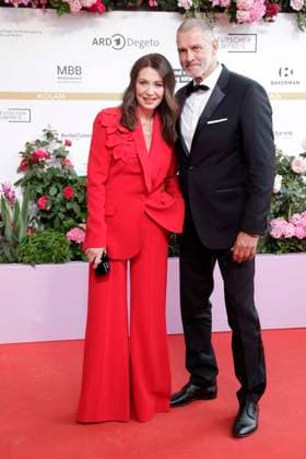 29.05.2026, Iris Berben, Heiko Kiesow, bei der Verleihung des Deutscher Filmpreis, 2026, Lola, in Berlin, Roter Teppich, *** 29 05 2026, Iris Berben, Heiko Kiesow, at the German Film Award ceremony, 2026, Lola, in Berlin, Red Carpet,