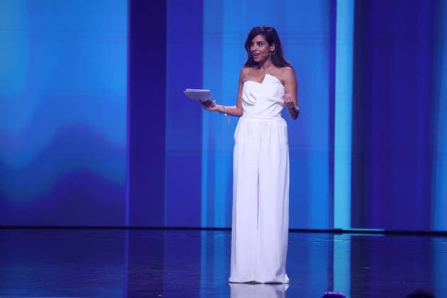 DEUTSCHER FILMPREIS 2026 - SHOW Collien Fernandes Laudatorin BESTER DOKUMENTARFILM bei der Verleihung DEUTSCHER FILMPREIS 2026 in Berlin *** GERMAN FILM AWARD 2026 SHOW Collien Fernandes Laudator BEST DOCUMENTARY FILM at the GERMAN FILM AWARD 2026 ceremony in Berlin Copyright: xEventpressxFuhrx