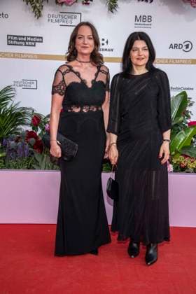 ABB FILMPREIS- Natalia Woerner und Jasmin Tabatabai zu Gast auf dem roten Teppich bei der Verleihung des Deutschen Filmpreis Lola 26 am Palais am Funkturm am 29.05.2026 in Berlin Berlin Deutschland *** ABB FILMPREIS Natalia Woerner and Jasmin Tabatabai as guests on the red carpet at the German Film Award Lola 26 at Palais am Funkturm on 29 05 2026 in Berlin Berlin Germany