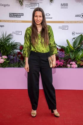ABB FILMPREIS- Anne Zohra Berrached zu Gast auf dem roten Teppich bei der Verleihung des Deutschen Filmpreis Lola 26 am Palais am Funkturm am 29.05.2026 in Berlin Berlin Deutschland *** ABB FILMPREIS Anne Zohra Berrached as guest on the red carpet at the German Film Award Lola 26 at Palais am Funkturm on 29 05 2026 in Berlin Berlin Germany