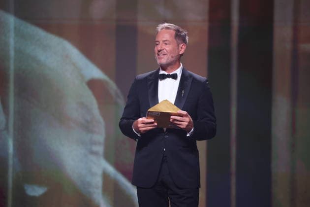 DEUTSCHER FILMPREIS 2026 - SHOW BESTER SPIELFILM SILBER Florian Gallenberger bei der Verleihung DEUTSCHER FILMPREIS 2026 in Berlin *** GERMAN FILM AWARD 2026 SHOW BEST PLAYFILM SILVER Florian Gallenberger at the GERMAN FILM AWARD 2026 ceremony in Berlin Copyright: xEventpressxFuhrx