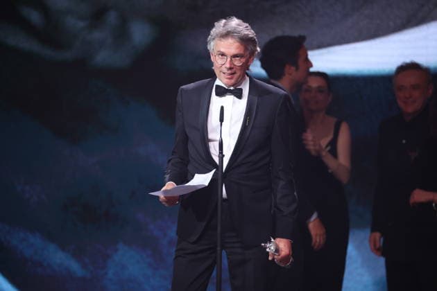 DEUTSCHER FILMPREIS 2026 - SHOW BESTER SPIELFILM SILBER - GELBE BRIEFE bei der Verleihung DEUTSCHER FILMPREIS 2026 in Berlin *** GERMAN FILM AWARD 2026 SHOW BEST PLAYFILM SILVER YELLOW LETTERS at the GERMAN FILM AWARD 2026 ceremony in Berlin Copyright: xEventpressxFuhrx