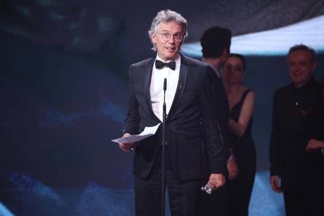 DEUTSCHER FILMPREIS 2026 - SHOW BESTER SPIELFILM SILBER - GELBE BRIEFE bei der Verleihung DEUTSCHER FILMPREIS 2026 in Berlin *** GERMAN FILM AWARD 2026 SHOW BEST PLAYFILM SILVER YELLOW LETTERS at the GERMAN FILM AWARD 2026 ceremony in Berlin Copyright: xEventpressxFuhrx