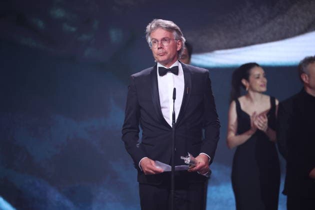 DEUTSCHER FILMPREIS 2026 - SHOW BESTER SPIELFILM SILBER - GELBE BRIEFE bei der Verleihung DEUTSCHER FILMPREIS 2026 in Berlin *** GERMAN FILM AWARD 2026 SHOW BEST PLAYFILM SILVER YELLOW LETTERS at the GERMAN FILM AWARD 2026 ceremony in Berlin Copyright: xEventpressxFuhrx