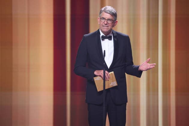 DEUTSCHER FILMPREIS 2026 - SHOW StM. Wolfram Weimer BESTER SPIELFILM GOLD bei der Verleihung DEUTSCHER FILMPREIS 2026 in Berlin *** GERMAN FILM AWARD 2026 SHOW StM Wolfram Weimer BEST PLAYFILM GOLD at the GERMAN FILM AWARD 2026 ceremony in Berlin Copyright: xEventpressxFuhrx