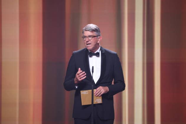DEUTSCHER FILMPREIS 2026 - SHOW StM. Wolfram Weimer BESTER SPIELFILM GOLD bei der Verleihung DEUTSCHER FILMPREIS 2026 in Berlin *** GERMAN FILM AWARD 2026 SHOW StM Wolfram Weimer BEST PLAYFILM GOLD at the GERMAN FILM AWARD 2026 ceremony in Berlin Copyright: xEventpressxFuhrx
