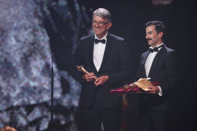 DEUTSCHER FILMPREIS 2026 - SHOW StM. Wolfram Weimer BESTER SPIELFILM GOLD bei der Verleihung DEUTSCHER FILMPREIS 2026 in Berlin *** GERMAN FILM AWARD 2026 SHOW StM Wolfram Weimer BEST PLAYFILM GOLD at the GERMAN FILM AWARD 2026 ceremony in Berlin Copyright: xEventpressxFuhrx