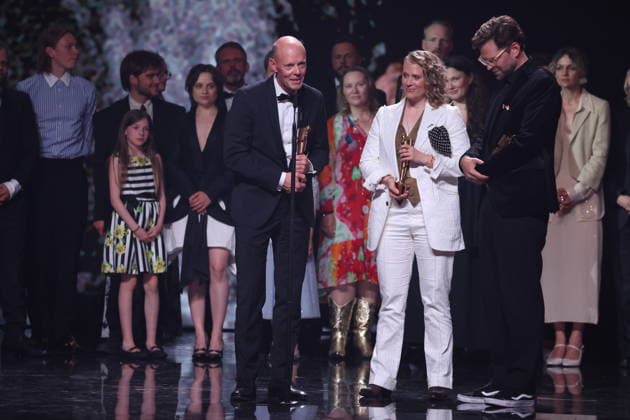 DEUTSCHER FILMPREIS 2026 - SHOW BESTER SPIELFILM GOLD - IN DIE SONNE SCHAUEN bei der Verleihung DEUTSCHER FILMPREIS 2026 in Berlin *** GERMAN FILM AWARD 2026 SHOW BEST PLAYFILM GOLD IN THE SUN SHOW at the GERMAN FILM AWARD 2026 ceremony in Berlin Copyright: xEventpressxFuhrx
