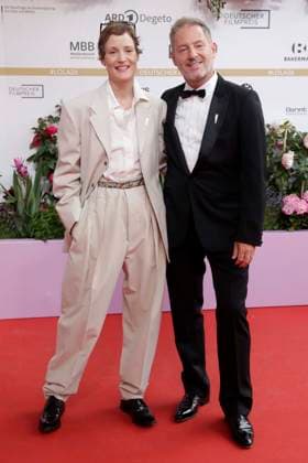 29.05.2026, Vicky Krieps, Florian Gallenberger , bei der Verleihung des Deutscher Filmpreis, 2026, Lola, in Berlin, Roter Teppich, *** 29 05 2026, Vicky Krieps, Florian Gallenberger , at the German Film Award, 2026, Lola, in Berlin, Red Carpet,