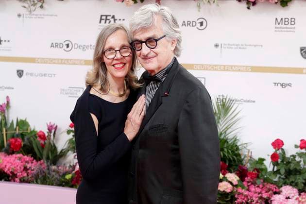 29.05.2026, Wim Wenders und Ehefrau Donata, bei der Verleihung des Deutscher Filmpreis, 2026, Lola, in Berlin, Roter Teppich, *** 29 05 2026, Wim Wenders and wife Donata, at the German Film Award ceremony, 2026, Lola, in Berlin, red carpet,