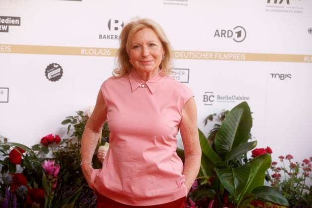 29.05.2026, Maren Kroymann, bei der Verleihung des Deutscher Filmpreis, 2026, Lola, in Berlin, Roter Teppich, *** 29 05 2026, Maren Kroymann, at the presentation of the German Film Award, 2026, Lola, in Berlin, Red Carpet,