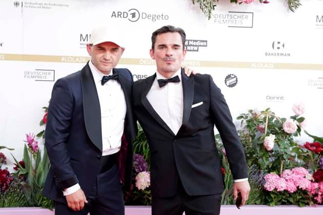 29.05.2026, Lenn Kudrjawizki, Soenke Moehring, bei der Verleihung des Deutscher Filmpreis, 2026, Lola, in Berlin, Roter Teppich, *** 29 05 2026, Lenn Kudrjawizki, Soenke Moehring, at the award ceremony of the German Film Award, 2026, Lola, in Berlin, Red Carpet,