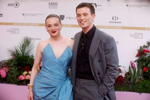 29.05.2026, Luna Wedler, Jannis Niewoehner, bei der Verleihung des Deutscher Filmpreis, 2026, Lola, in Berlin, Roter Teppich, *** 29 05 2026, Luna Wedler, Jannis Niewoehner, at the German Film Award ceremony, 2026, Lola, in Berlin, Red Carpet,