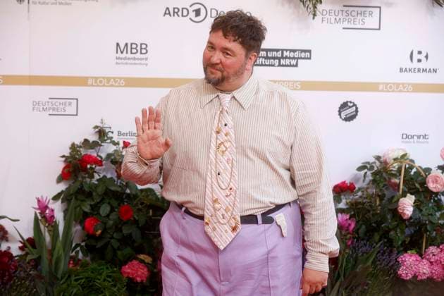 29.05.2026, Daniel Zillmann, bei der Verleihung des Deutscher Filmpreis, 2026, Lola, in Berlin, Roter Teppich, *** 29 05 2026, Daniel Zillmann, at the presentation of the German Film Award, 2026, Lola, in Berlin, Red Carpet,