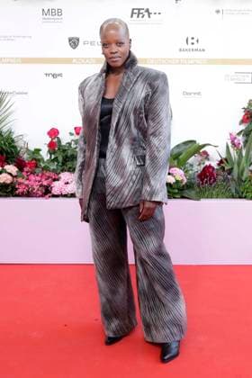 29.05.2026, Florence Kasumba, bei der Verleihung des Deutscher Filmpreis, 2026, Lola, in Berlin, Roter Teppich, *** 29 05 2026, Florence Kasumba, at the award ceremony of the German Film Award, 2026, Lola, in Berlin, red carpet,