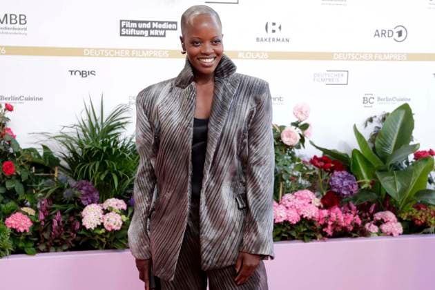 29.05.2026, Florence Kasumba, bei der Verleihung des Deutscher Filmpreis, 2026, Lola, in Berlin, Roter Teppich, *** 29 05 2026, Florence Kasumba, at the award ceremony of the German Film Award, 2026, Lola, in Berlin, red carpet,