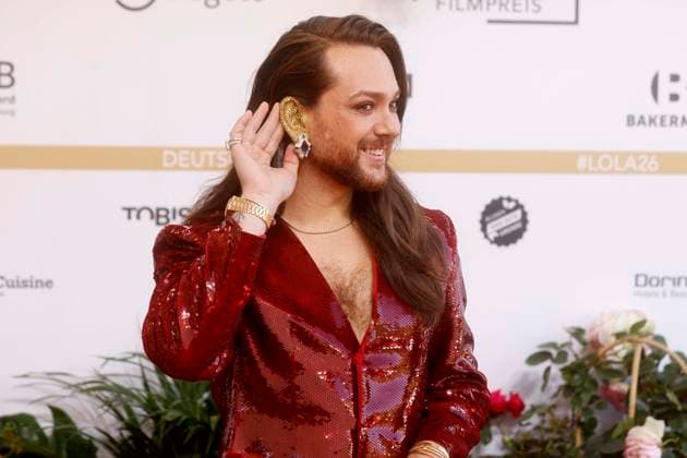29.05.2026, Riccardo Simonetti, bei der Verleihung des Deutscher Filmpreis, 2026, Lola, in Berlin, Roter Teppich, *** 29 05 2026, Riccardo Simonetti, at the presentation of the German Film Award, 2026, Lola, in Berlin, Red Carpet,