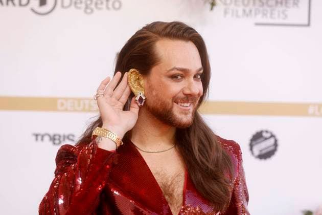 29.05.2026, Riccardo Simonetti, bei der Verleihung des Deutscher Filmpreis, 2026, Lola, in Berlin, Roter Teppich, *** 29 05 2026, Riccardo Simonetti, at the presentation of the German Film Award, 2026, Lola, in Berlin, Red Carpet,