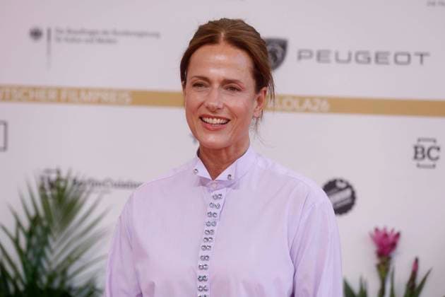 29.05.2026, Claudia Michelsen, bei der Verleihung des Deutscher Filmpreis, 2026, Lola, in Berlin, Roter Teppich, *** 29 05 2026, Claudia Michelsen, at the award ceremony of the German Film Award, 2026, Lola, in Berlin, Red Carpet,