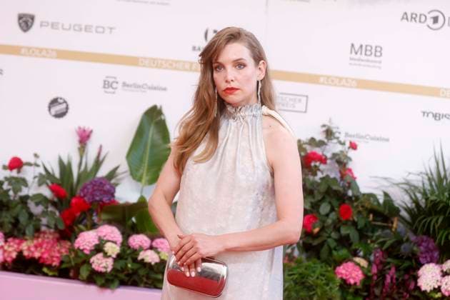 29.05.2026, Sina Martens, bei der Verleihung des Deutscher Filmpreis, 2026, Lola, in Berlin, Roter Teppich, *** 29 05 2026, Sina Martens, at the award ceremony of the German Film Award, 2026, Lola, in Berlin, Red Carpet,