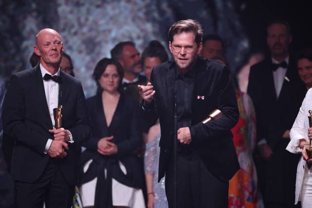 DEUTSCHER FILMPREIS 2026 - SHOW BESTER SPIELFILM GOLD - IN DIE SONNE SCHAUEN bei der Verleihung DEUTSCHER FILMPREIS 2026 in Berlin *** GERMAN FILM AWARD 2026 SHOW BEST PLAYFILM GOLD IN THE SUN SHOW at the GERMAN FILM AWARD 2026 ceremony in Berlin Copyright: xEventpressxFuhrx