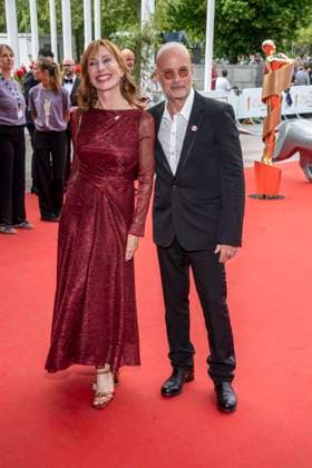 ABB FILMPREIS- Andrea Sawatzki und Christian Berkel zu Gast auf dem roten Teppich bei der Verleihung des Deutschen Filmpreis Lola 26 am Palais am Funkturm am 29.05.2026 in Berlin Berlin Deutschland *** ABB FILMPREIS Andrea Sawatzki and Christian Berkel as guests on the red carpet at the German Film Award Lola 26 ceremony at Palais am Funkturm on 29 05 2026 in Berlin Berlin Germany