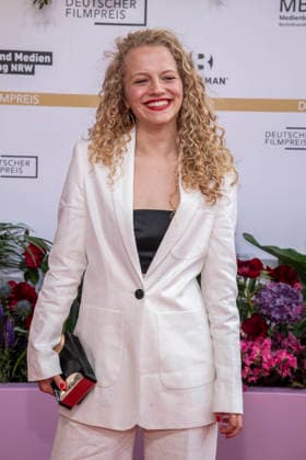 ABB FILMPREIS- Kya-Celina Barucki zu Gast auf dem roten Teppich bei der Verleihung des Deutschen Filmpreis Lola 26 am Palais am Funkturm am 29.05.2026 in Berlin Berlin Deutschland *** ABB FILMPREIS Kya Celina Barucki on the red carpet at the German Film Award Ceremony Lola 26 at Palais am Funkturm on May 29, 2026 in Berlin Berlin Germany
