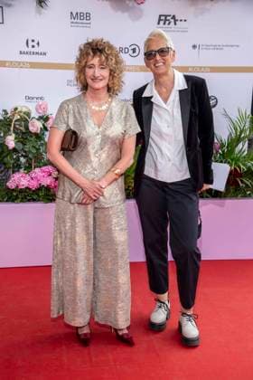 ABB FILMPREIS- Tricia Tuttle und Briony Hanson zu Gast auf dem roten Teppich bei der Verleihung des Deutschen Filmpreis Lola 26 am Palais am Funkturm am 29.05.2026 in Berlin Berlin Deutschland *** ABB FILMPREIS Tricia Tuttle and Briony Hanson as guests on the red carpet at the German Film Award Lola 26 at Palais am Funkturm on 29 05 2026 in Berlin Berlin Germany