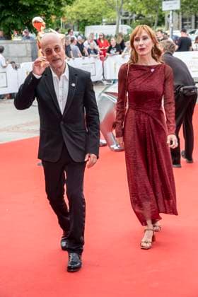 ABB FILMPREIS- Andrea Sawatzki und Christian Berkel zu Gast auf dem roten Teppich bei der Verleihung des Deutschen Filmpreis Lola 26 am Palais am Funkturm am 29.05.2026 in Berlin Berlin Deutschland *** ABB FILMPREIS Andrea Sawatzki and Christian Berkel as guests on the red carpet at the German Film Award Lola 26 ceremony at the Palais am Funkturm on 29 05 2026 in Berlin Berlin Germany