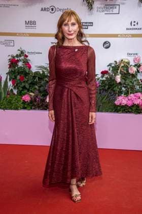 ABB FILMPREIS- Andrea Sawatzki zu Gast auf dem roten Teppich bei der Verleihung des Deutschen Filmpreis Lola 26 am Palais am Funkturm am 29.05.2026 in Berlin Berlin Deutschland *** ABB FILMPREIS Andrea Sawatzki as a guest on the red carpet at the German Film Award Lola 26 at Palais am Funkturm on 29 05 2026 in Berlin Berlin Germany