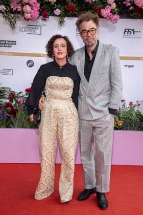 ABB FILMPREIS- Maria Schrader und Jan Schomburg zu Gast auf dem roten Teppich bei der Verleihung des Deutschen Filmpreis Lola 26 am Palais am Funkturm am 29.05.2026 in Berlin Berlin Deutschland *** ABB FILMPREIS Maria Schrader and Jan Schomburg as guests on the red carpet at the German Film Award Lola 26 ceremony at Palais am Funkturm on 29 05 2026 in Berlin Berlin Germany