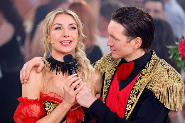 Sängerin Anna-Carina Woitschack und Tänzer Evgeny Vinokurov siegen im Finale der 19. Staffel der RTL-Tanzshow Lets Dance im Coloneum und sind Dancing Star 2026. Köln, 29.05.2026 NRW Deutschland *** Singer Anna Carina Woitschack and dancer Evgeny Vinokurov win the final of the 19th season of the RTL dance show Lets Dance at the Coloneum and are Dancing Star 2026 Cologne, 29 05 2026 NRW Germany Copyright: xChristophxHardtx