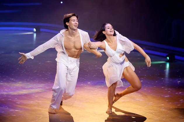 Tänzerin Malika Dzumaev und Sportler Joel Mattli landen auf dem dritten Platz im Finale der 19. Staffel der RTL-Tanzshow Lets Dance im Coloneum. Köln, 29.05.2026 NRW Deutschland *** Dancer Malika Dzumaev and athlete Joel Mattli finish third in the final of season 19 of the RTL dance show Lets Dance at the Coloneum Cologne, 29 05 2026 NRW Germany Copyright: xChristophxHardtx