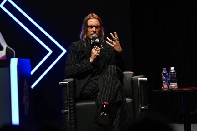 RECORD DATE NOT STATED HONG KONG-ENTERTAINMENT JAMIE CAMPBELL BOWER Jamie Campbell Bower, a British actor, speaking at event of Comic Con 2026 in Hong Kong, May 30, 2026.NEXPHER Kobe Li HKG