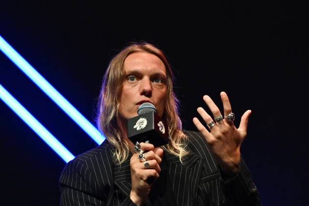 RECORD DATE NOT STATED HONG KONG-ENTERTAINMENT JAMIE CAMPBELL BOWER Jamie Campbell Bower, a British actor, speaking at event of Comic Con 2026 in Hong Kong, May 30, 2026.NEXPHER Kobe Li HKG