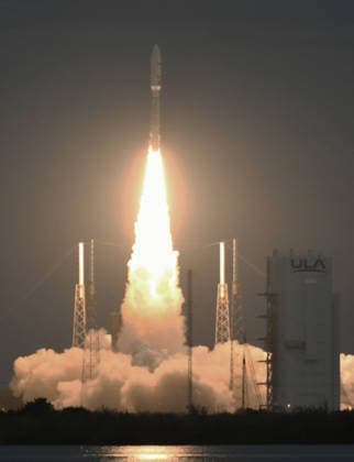 May 29, 2026, Cape Canaveral, Florida, United States: A United Launch Alliance (ULA) Atlas 5 rocket lifts off from pad 41 at Cape Canaveral Space Force Station carrying 29 Amazon Leo satellites in Cape Canaveral, Florida. This is the seventh batch of broadband internet satellites placed into orbit for Amazon by ULA. Cape Canaveral United States - ZUMAs197 20260529_aaa_s197_343 Copyright: xPaulxHennessyx
