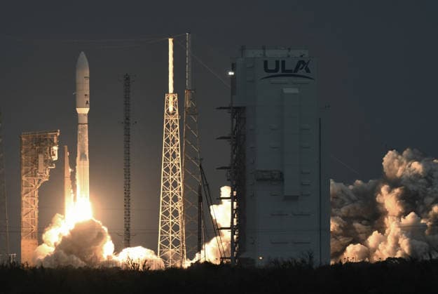 May 29, 2026, Cape Canaveral, Florida, United States: A United Launch Alliance (ULA) Atlas 5 rocket lifts off from pad 41 at Cape Canaveral Space Force Station carrying 29 Amazon Leo satellites in Cape Canaveral, Florida. This is the seventh batch of broadband internet satellites placed into orbit for Amazon by ULA. Cape Canaveral United States - ZUMAs197 20260529_aaa_s197_345 Copyright: xPaulxHennessyx