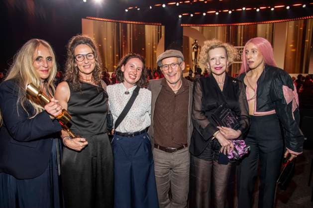 ABB FILMPREIS- Irne Hoefer, Sabine Lidl, Dani Levy, Sunnyi Melles und Jules Eltig zu Gast auf der Party bei der Verleihung des Deutschen Filmpreis Lola 26 am Palais am Funkturm am 29.05.2026 in Berlin Berlin Deutschland *** ABB FILMPREIS Irne Hoefer, Sabine Lidl, Dani Levy, Sunnyi Melles and Jules Eltig as guests at the party at the German Film Award ceremony Lola 26 at the Palais am Funkturm on 29 05 2026 in Berlin Berlin Germany