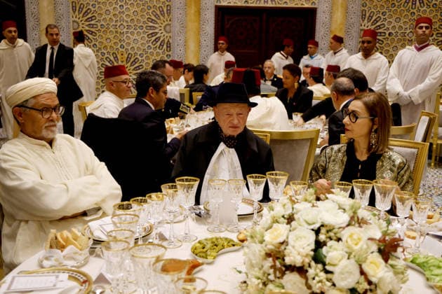 News item 05 30 2026 Sociologist Edgar Morin dies aged 104 French philosopher and sociologist Edgar Morin C attends as a guest a state dinner in the Royal Palace in Rabat on October 29, 2024, as part of a three day state visit by France s President to Morocco Ludovic Marin Pool Bestimage Rabat Maroc  Copyright: xLudovicxMarin Pool BestimagexLudovicxMarin Pool Bestimagex